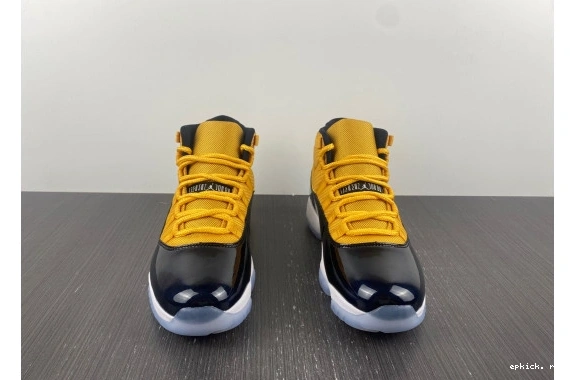 Cheap EP Jordan 11 yellow and Air AJ11 black 0507